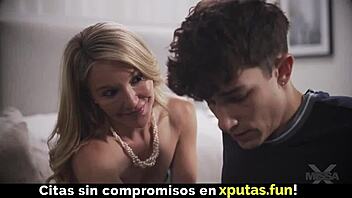 Cute blonde milf fucked hard