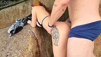 Hey, I met this hot girl on the beach and we hooked up right there?