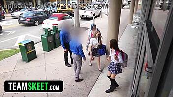 why are we doing this gangbang with the camp counselors ripping clothes for submissive shaved pussy riding?