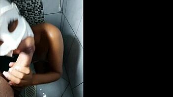 Amateur latina engages in intense encounter with massive shaft leading to creampie finish.