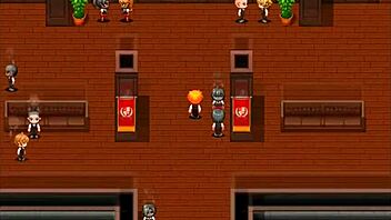 Oh man, my milf friend with huge tits is sucking my big cock in this wild game