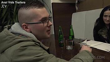 oh wow, this kinky black cuckold sex with nicole love is so hot outdoors with big black cock and shaved pussy