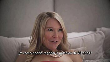 Cute blonde milf fucked hard