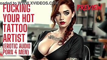 fucking your tattooed artist while she moans dirty instructions
