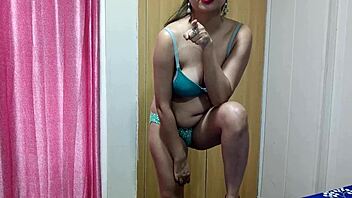 desi sali seduces jija with hindi dirty talk for hardcore orgasm fuck