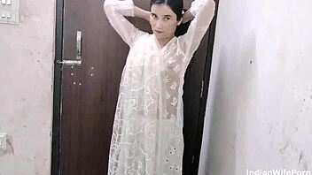 horny indian milf fucked hard missionary cumshot desi bhabhi style