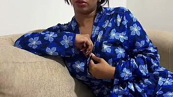 busty latina milf teaches amateur sex pov with creampie