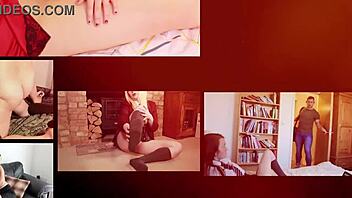 busty british milf's pussy devoured in lesbian lick fest