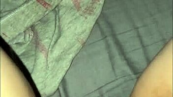 late night with her fingers deep in milf pussy