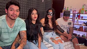 first real swinger couple swap gets wild and steamy!