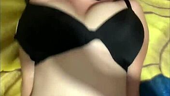 Pregnant Hottie Teases Bouncing Big Tits