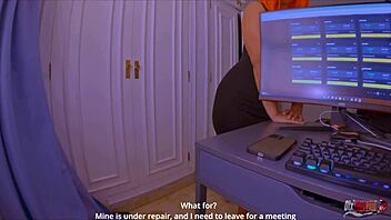 cheating milf wife deepthroats sucks swallows cum after throat fucking