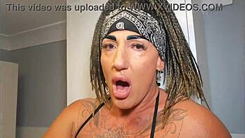 Dude after gym my muscular milf pal deepthroats and squirts from hard fuck