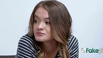 Security guard bangs petite shoplifter teen uniform hardcore