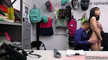 wanna see italian shoplifter's tight pussy wrecked by cop?