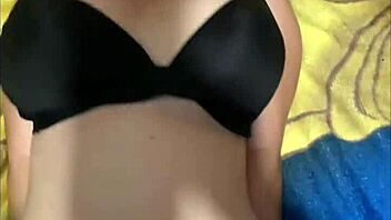 Pregnant Hottie Teases Bouncing Big Tits