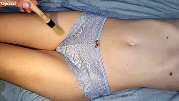 paintbrush uh gets my tight shaved pussy dripping wet now