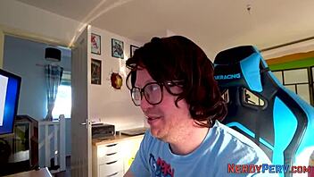 British newbie tricked into first-time blowjob handjob facial in hd reality