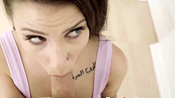 busty thick brunette rides hard 😈 indica flower busts nuts