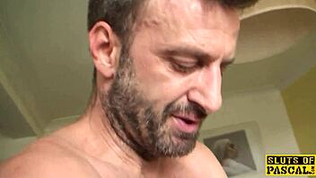 stalking this british sub 😈 throated deep bent over doggystyle! 💦