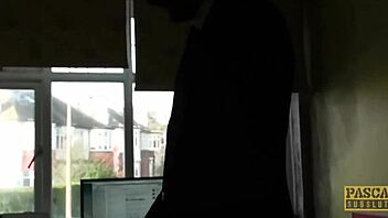 Pascalssubsluts Busty Milf Amy Bent Over And Face Fucked 😈👠