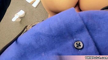 wanna see italian shoplifter's tight pussy wrecked by cop?