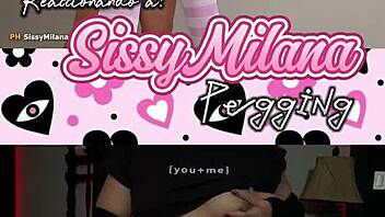 watching sissymilena peg and dominate astarioth hard