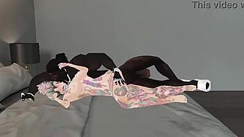 fucking tattooed brazilian babe's ass with monster bbc hardcore