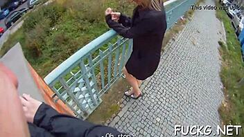 spy glasses guy pounds teen's wet fur pie hard