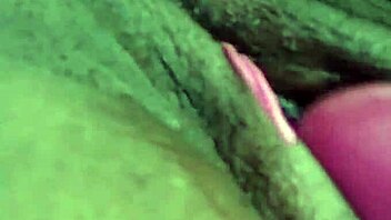 creamy black bbw pussy massage creampie solo orgasm messy