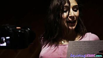 i gush endlessly as hot latina milf tongue fucks my squirting pussy