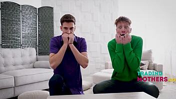 Milfs dominate submissive guys in kinky femdom