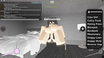 whore plays roblox but craves real cock now