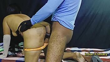 sautelee bhabhee sucks bhaiya's lund till satisfied