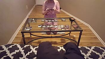 we turned from friends to lovers playing magic the gathering
