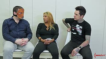 Bound Big Tits Slut Rimmed Rough In Bondage!