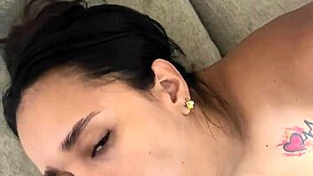 busty latina milf teaches amateur sex pov with creampie