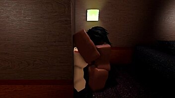 roblox russian slut roughly used after party big black cock pounding