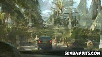 Fucking Big Ass Colombian Latina Brunette in Hardcore Anal Session