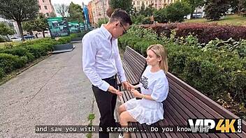 hey boyfriend, watch this cute blonde czech pussy get cash-fucked?