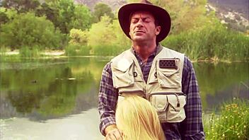 Fisherman's Wife Delivers Outdoor Public Fuck with Big Tits and Cum