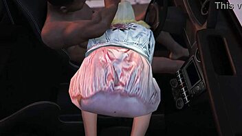 franklin hooks steamy prostitute ride in gta