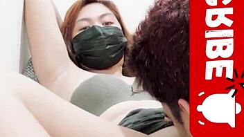 licking that hot indonesian wife's sweet pussy feels amazing