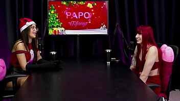 Brazilian Redhead Craves Intense Gangbang