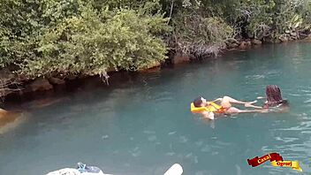 rough bareback anal doggystyle on high seas