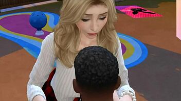 Sydney Sweeney takes on a big black cock.