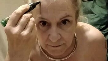 french slave bound chained masturbates with belt uro to wild orgasm