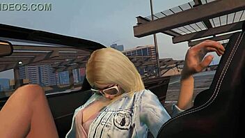 franklin hooks steamy prostitute ride in gta
