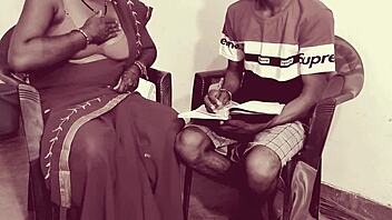 Hot Indian Teacher Demonstrates Kama Sutra Positions