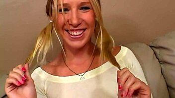 allison pierce looks fresh in fishnets ready for rough dick action